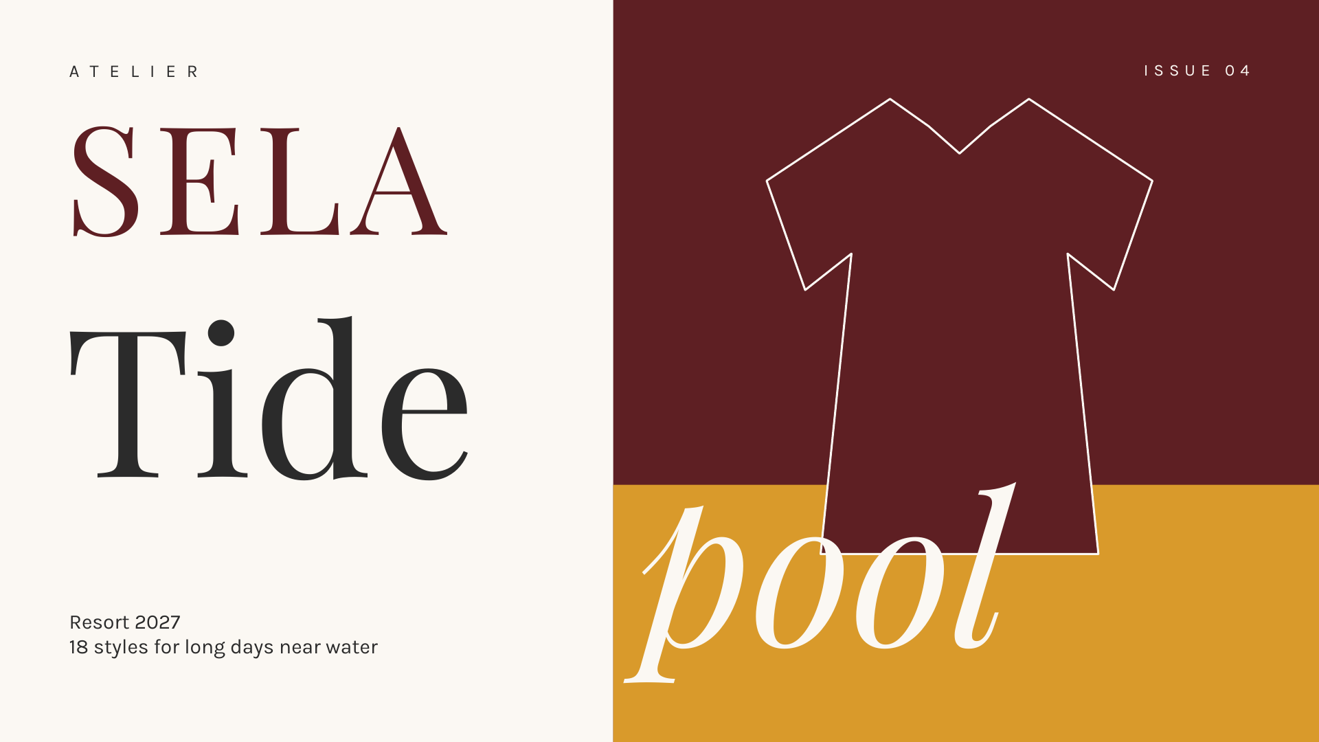 Atelier Sela presentation cover